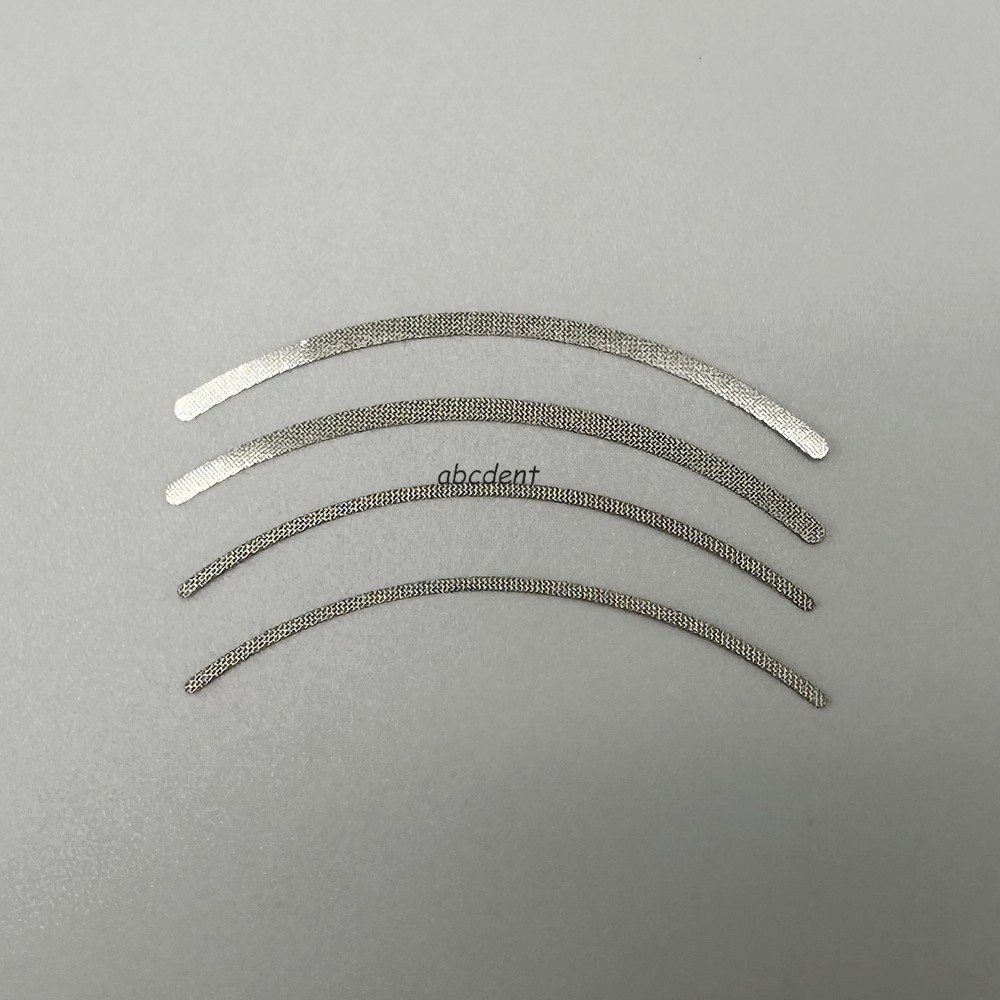Dental Orthodontic Lingual Retainers Mesh Base Universal Lingual 1.0/1.2mm