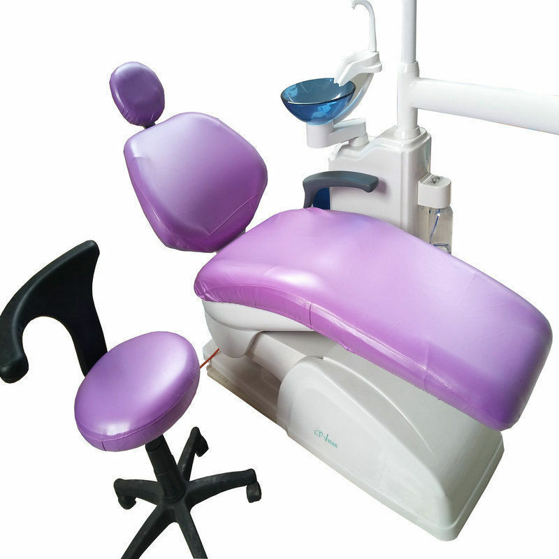 1Set Dental Unit Cover Cloth Dentist Chair Protector Sleeves PU Water Proof