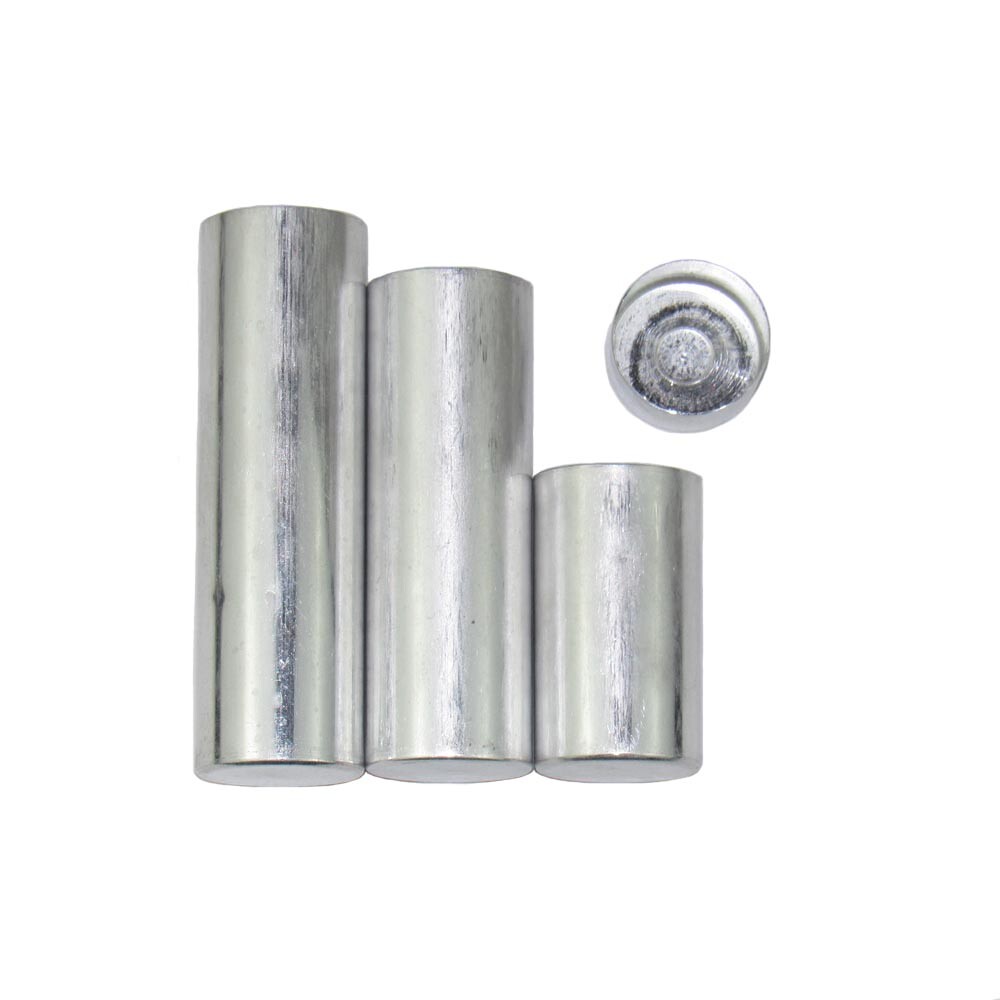 100pcs OD25mm Dental Aluminium Empty Cartridge Tubes for Valplast Flexible