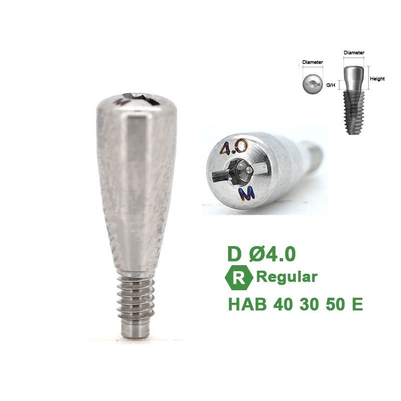 1Pc Dental Healing Abutment Caps Regular Mini Cover Screw Platform