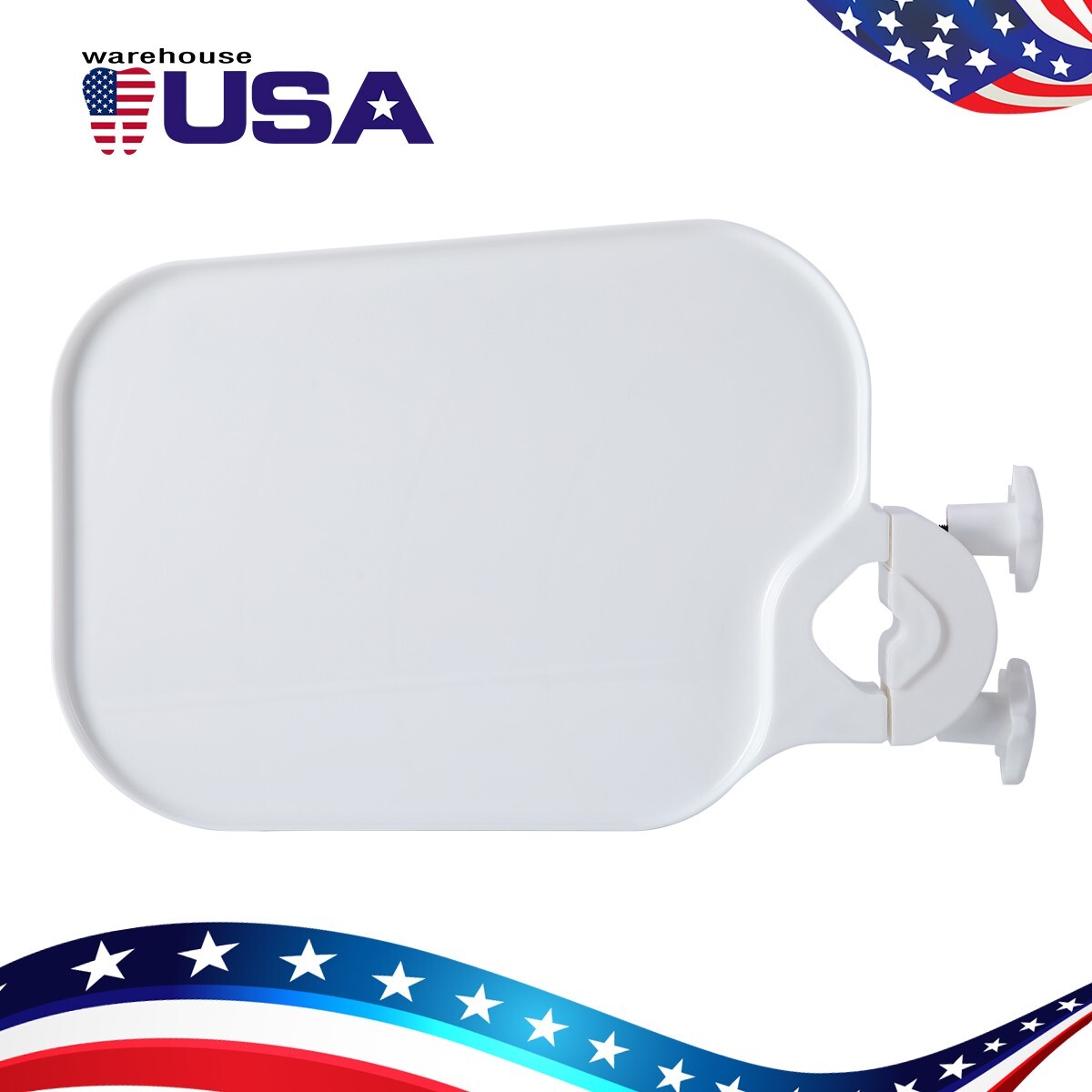 Dental Plastic Post Mounted Tray Table Chair Accessories Adjustable
