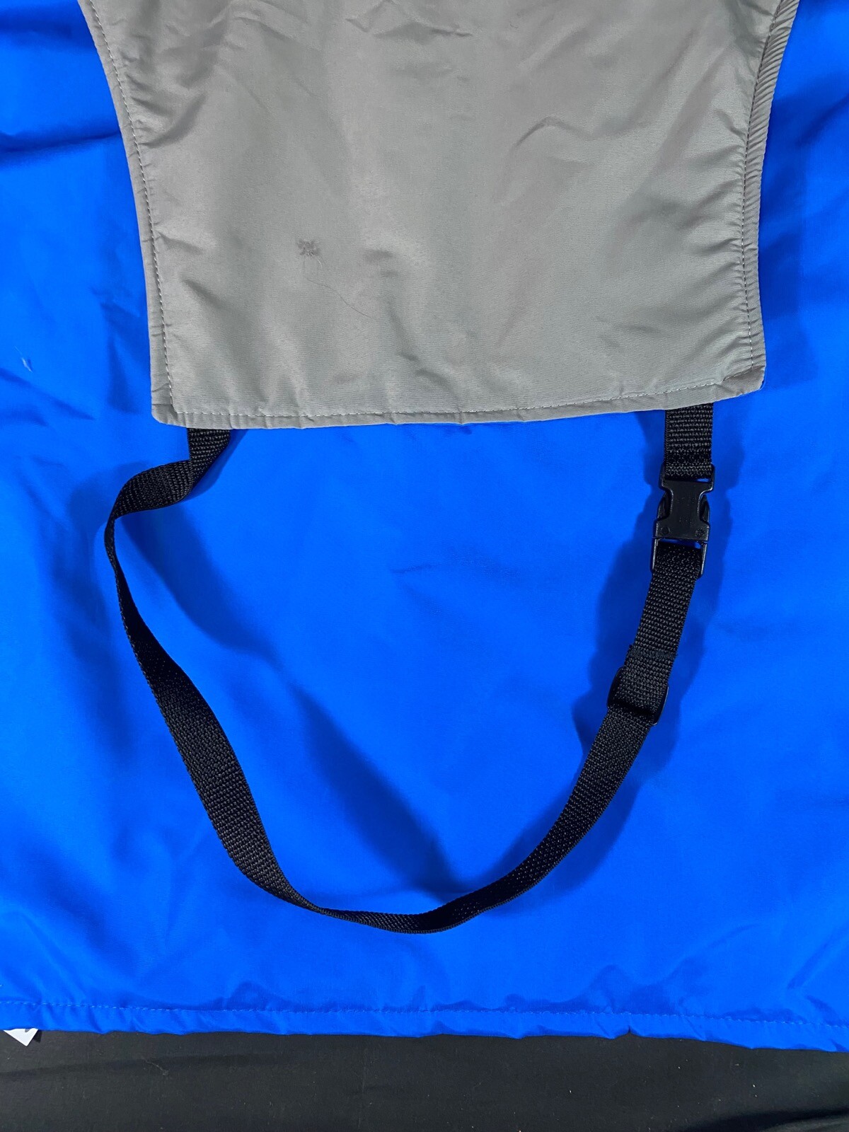 TEMPSHIELD 36in/91.4cm Length Cryo-Apron For Dry Ice Handling Blue CA36