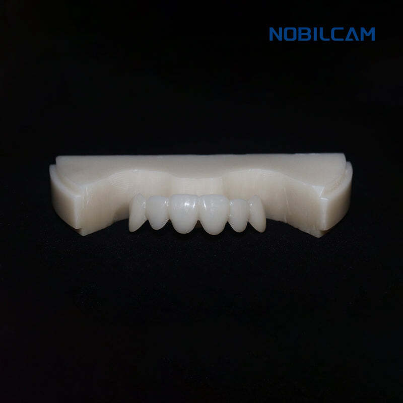 NOBILCAM Dental Multilayer PMMA Disc CAD/CAM Block, 98mm, 95mm All Shades