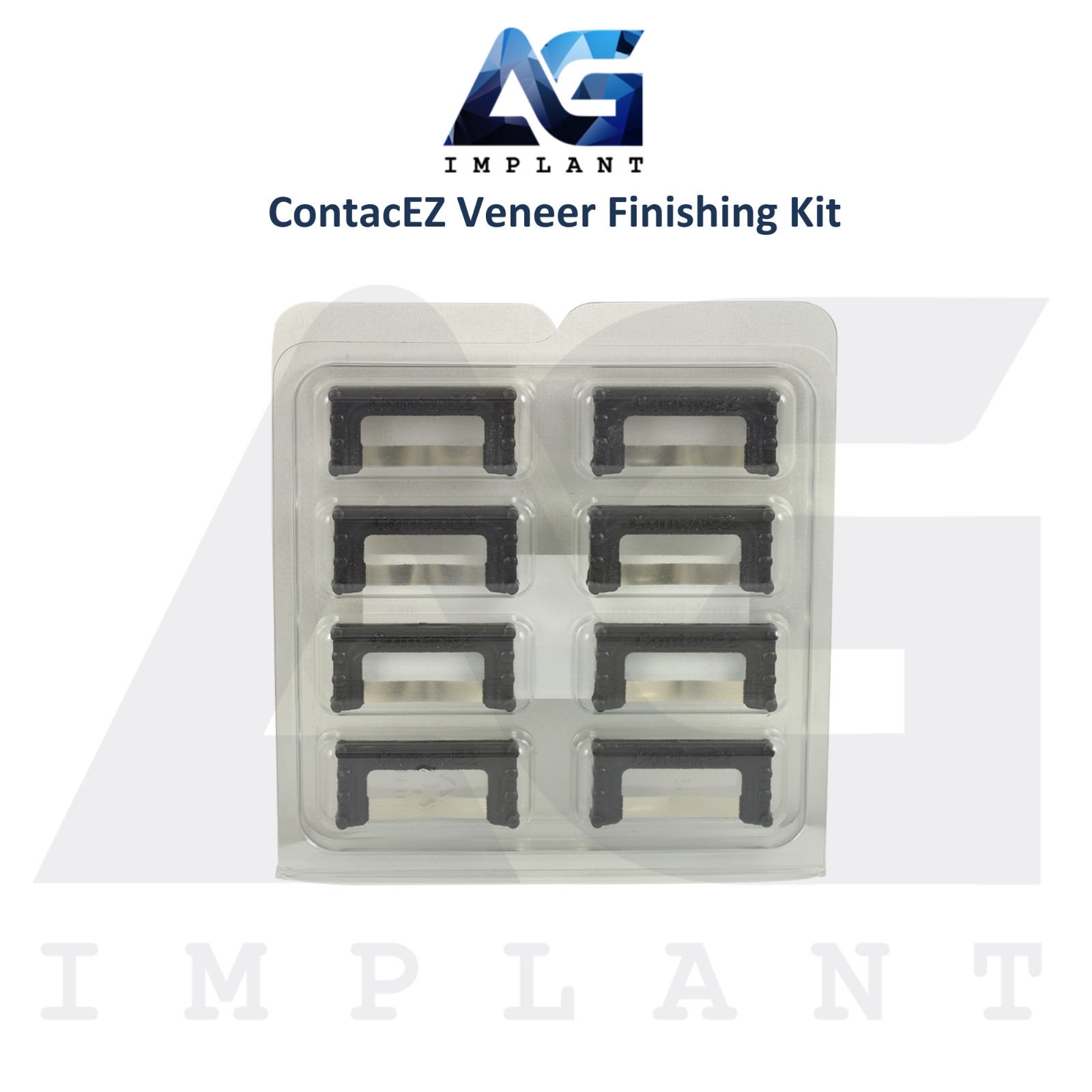 ContacEZ Veneer Finishing Kit 32pcs Diamond Coating Dental Orthodontic Strips