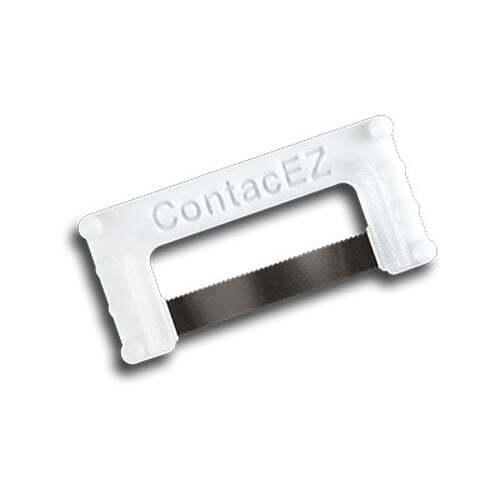 Directa ContacEZ Restorative White Double-Serrated Strip 8/Pk REF 31408