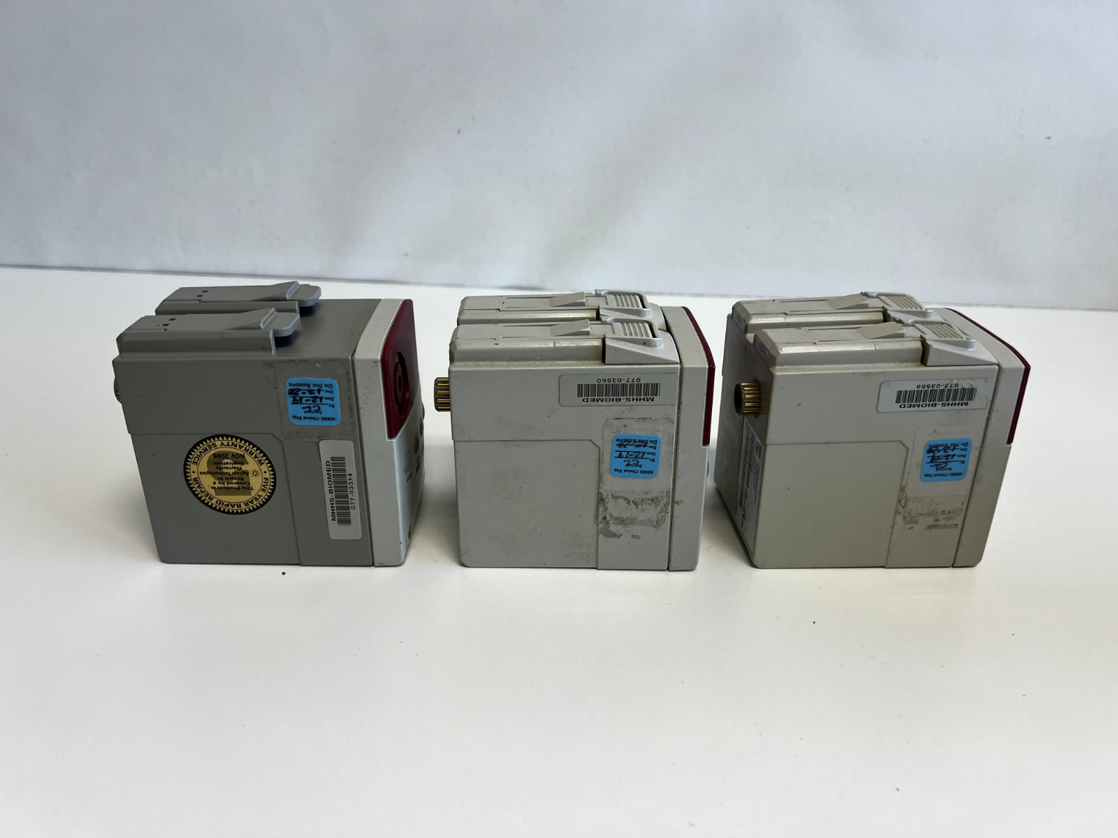 C6: Lot of of 3 Philips Agilent M1008B Module