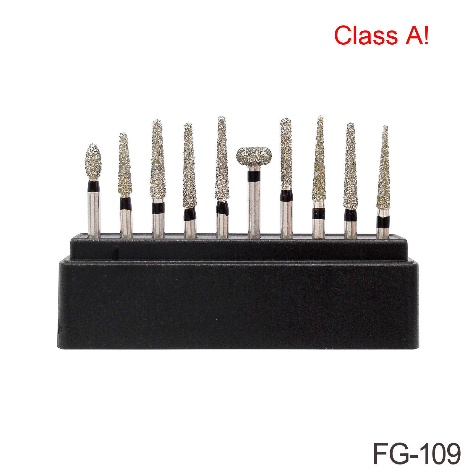 Dental Diamond Burs Drills FG Kit High Speed Handpiece 17 Types for Choice