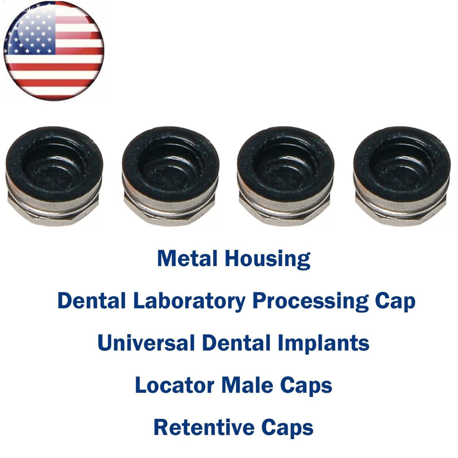 US Dental Locat0r Implant Retention Caps Insertion Extraction Remove Core Tool