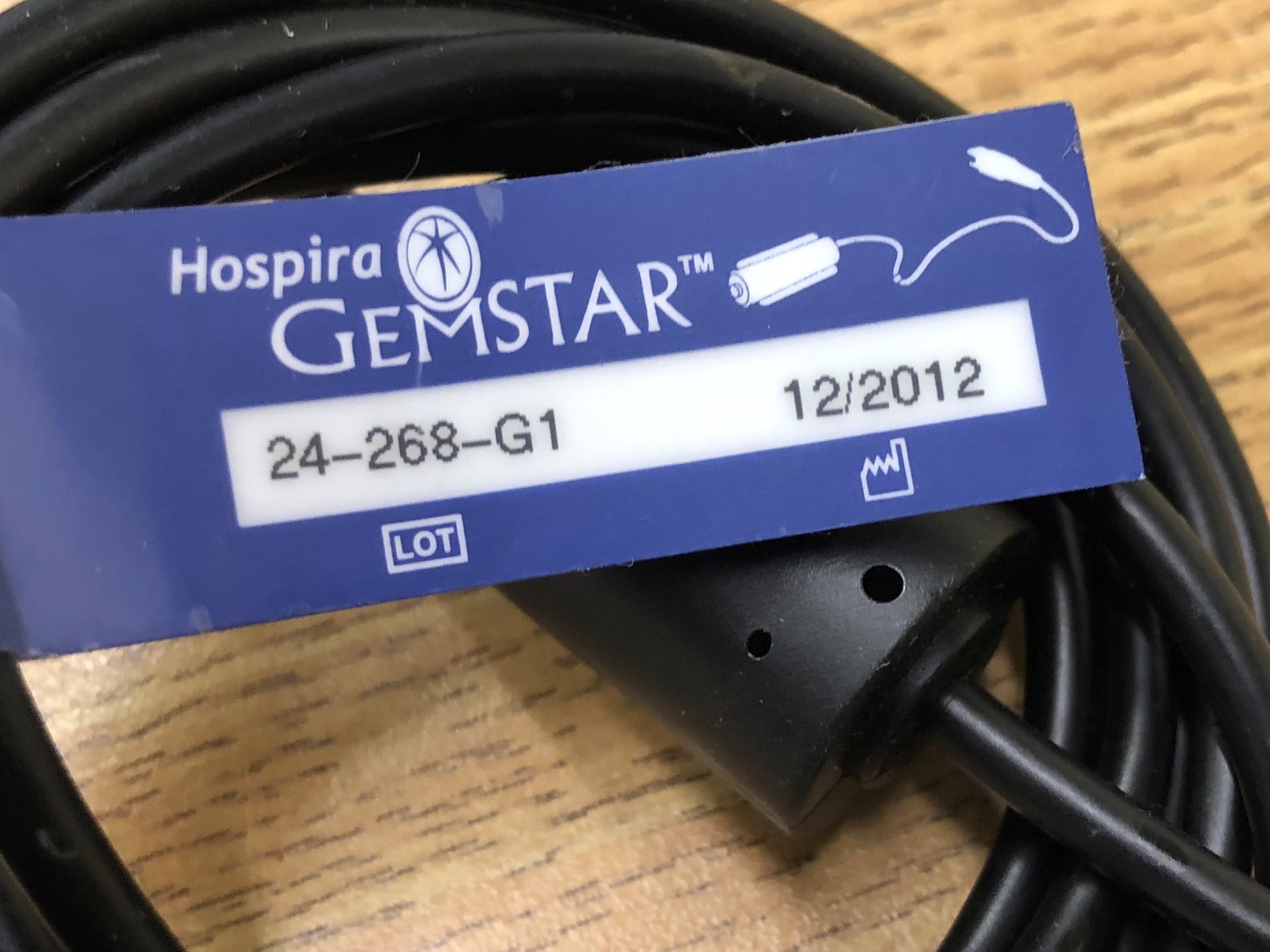 Abbott Hospira GEMSTAR 24-268-G1 Patient Clicker/Bolus/Event Clicker