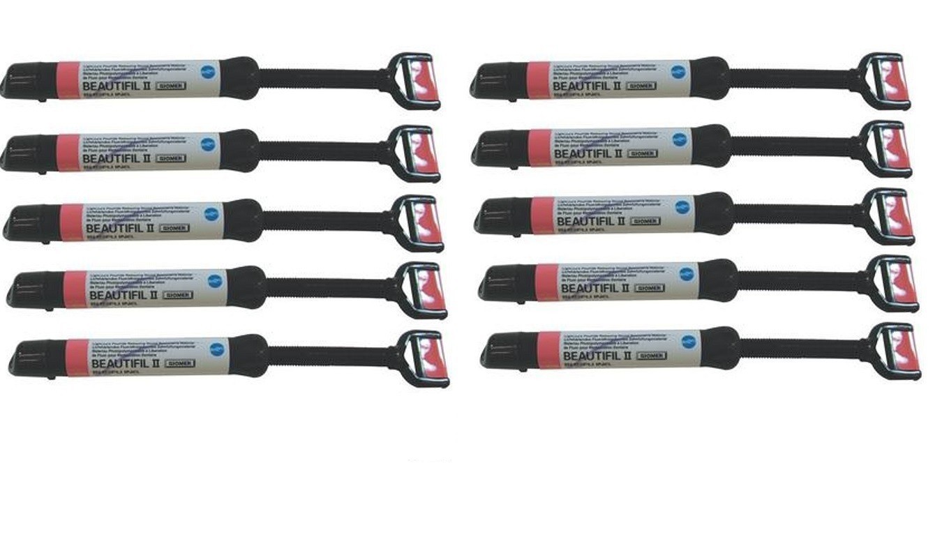 SHOFU BEAUTIFIL II Fluoride Release Restorative Composite A1 A2 A3 A3.5 4.5g/sy