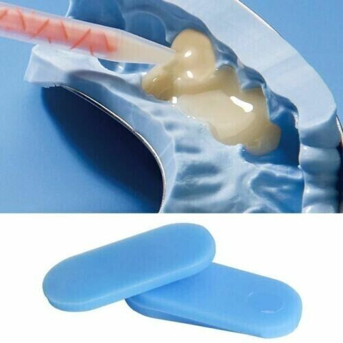 Dental Temporary Impression No Tray Crown Thermoplastic Base Disc Wax Tablet Kit
