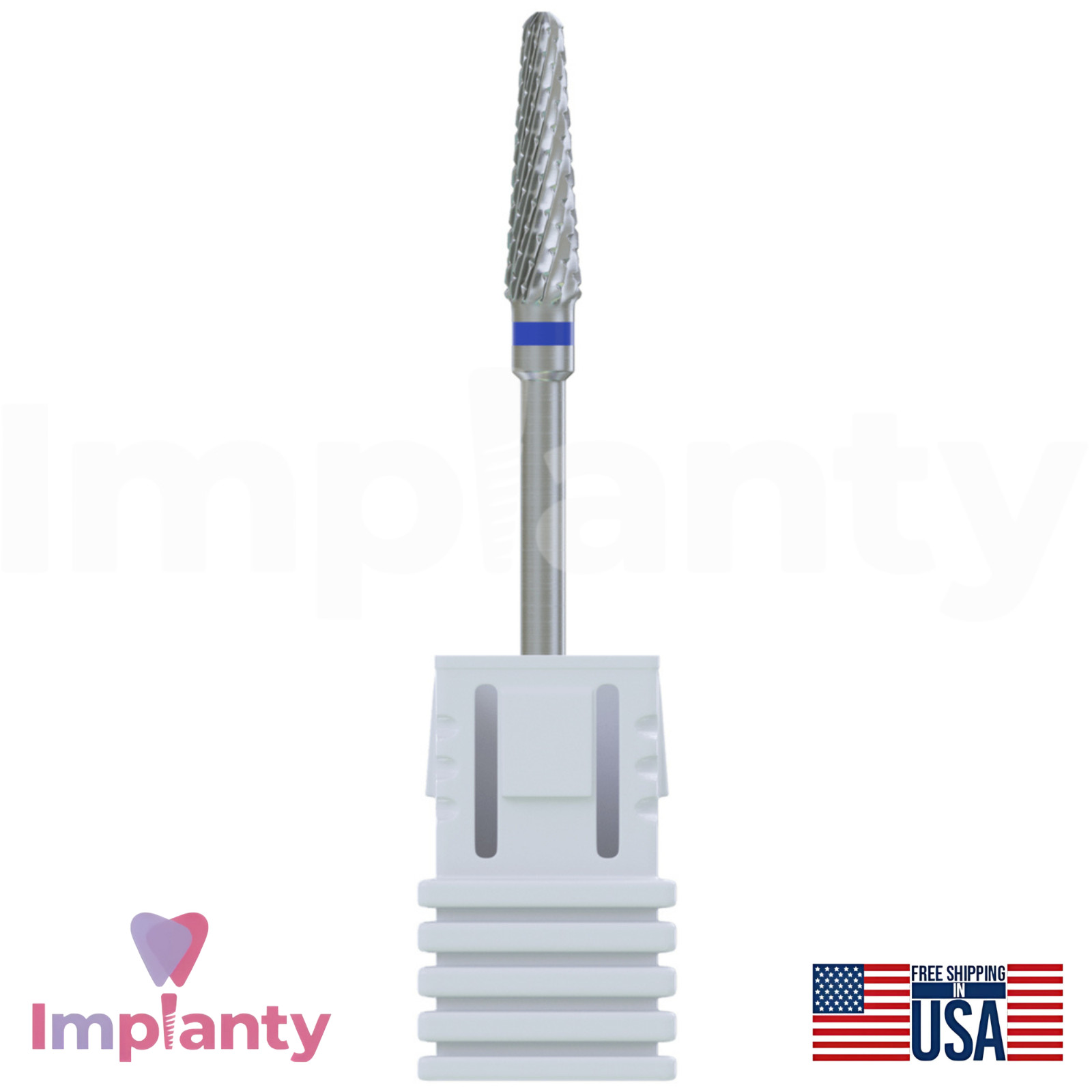 Cross Cut Standard Grit Carbide Dental Bur Ø4.0mm x 14mm 5000331 Dentistry Tool