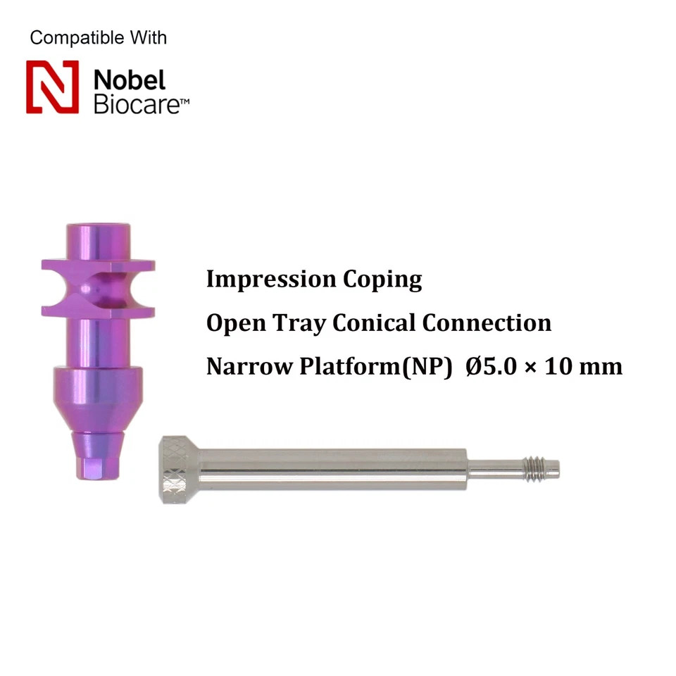 US Implant Scan Body / Analog / Transfer Coping for Nobel Biocare Active