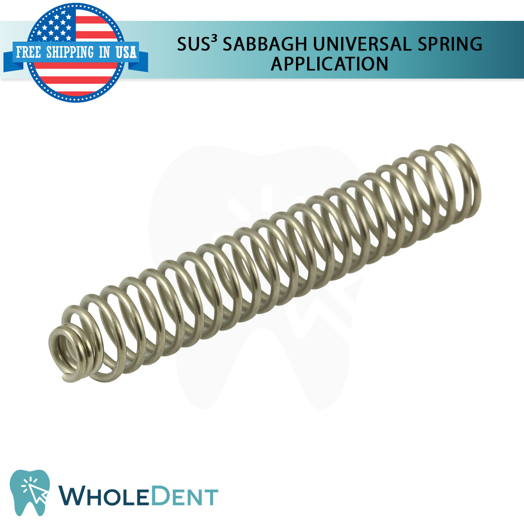 Orthodontic Dental SUS³ Sabbagh Universal Spring Small Set Application