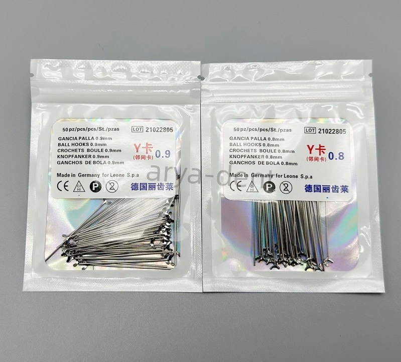Dental Ortho Oblique Bars Clasps Y-Type Retainer J Clasp Tooth Hold Position
