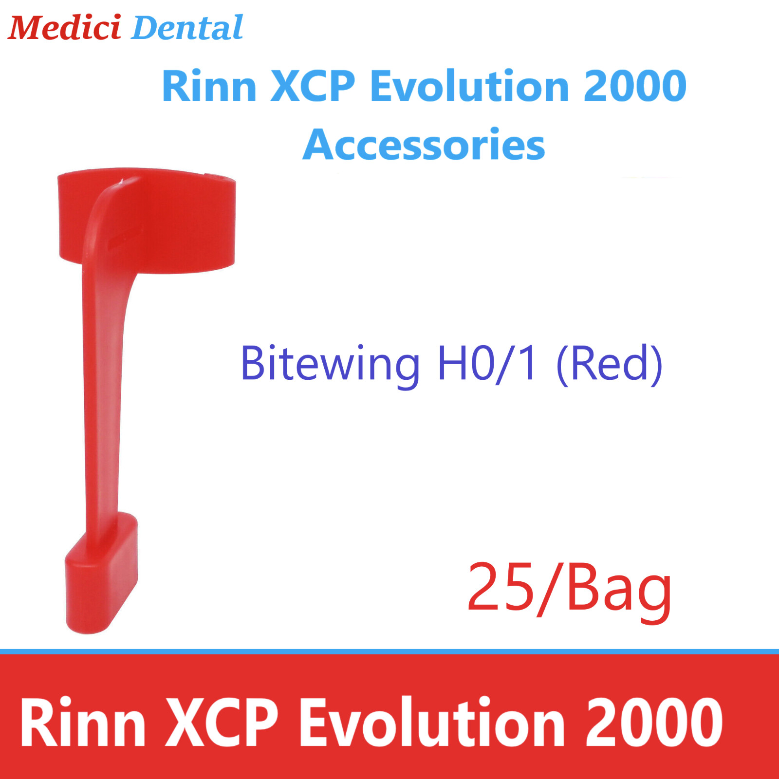 Dental Rinn XCP Evolution 2000 Extension Cone Paralleling System Film & Phosphor