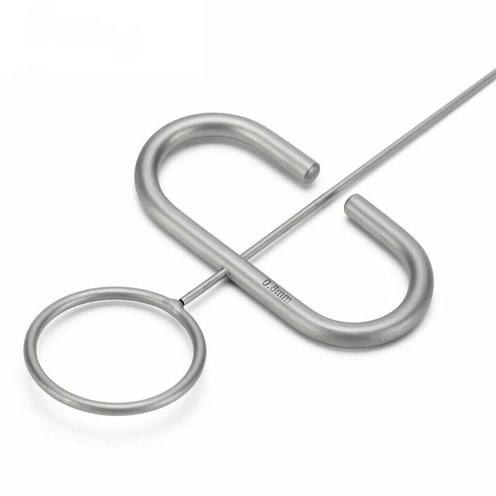 Dental Cement Teeth Filling Plugger Applicator Implant Refill 0.8/1.0/1.2/1.8mm