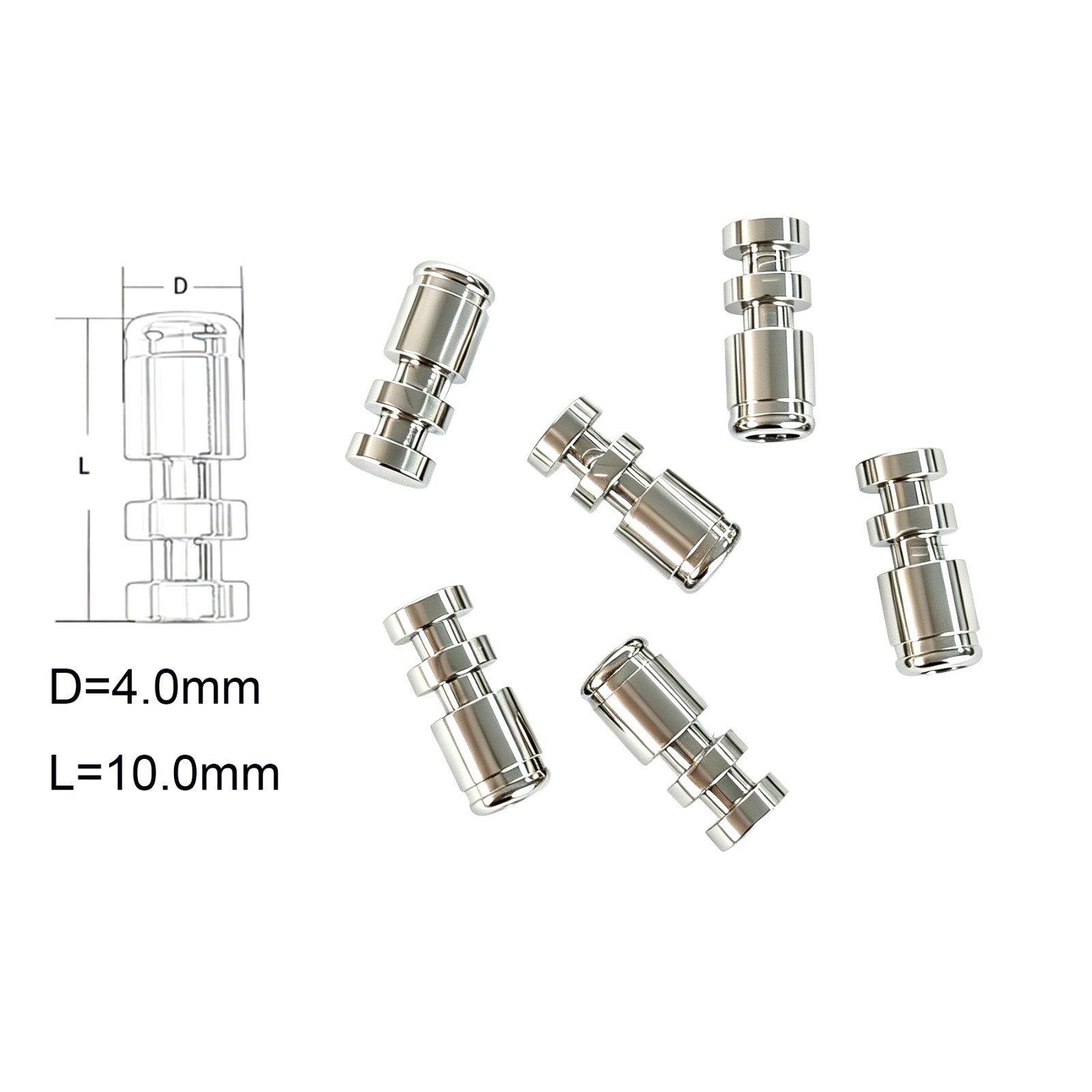 Dental Compatible With Zest Locator Classic Legacy Female Lab Analog 4mm