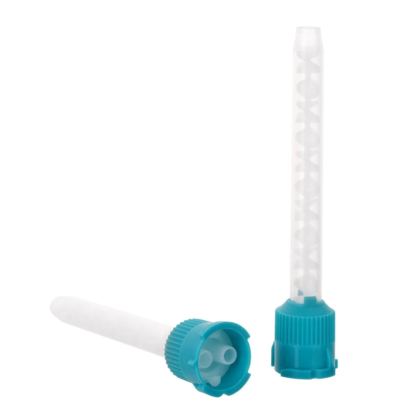 Dental HP Green / Teal 6.5 mm Impression Heavy Body Mixing Tips 200Pcs