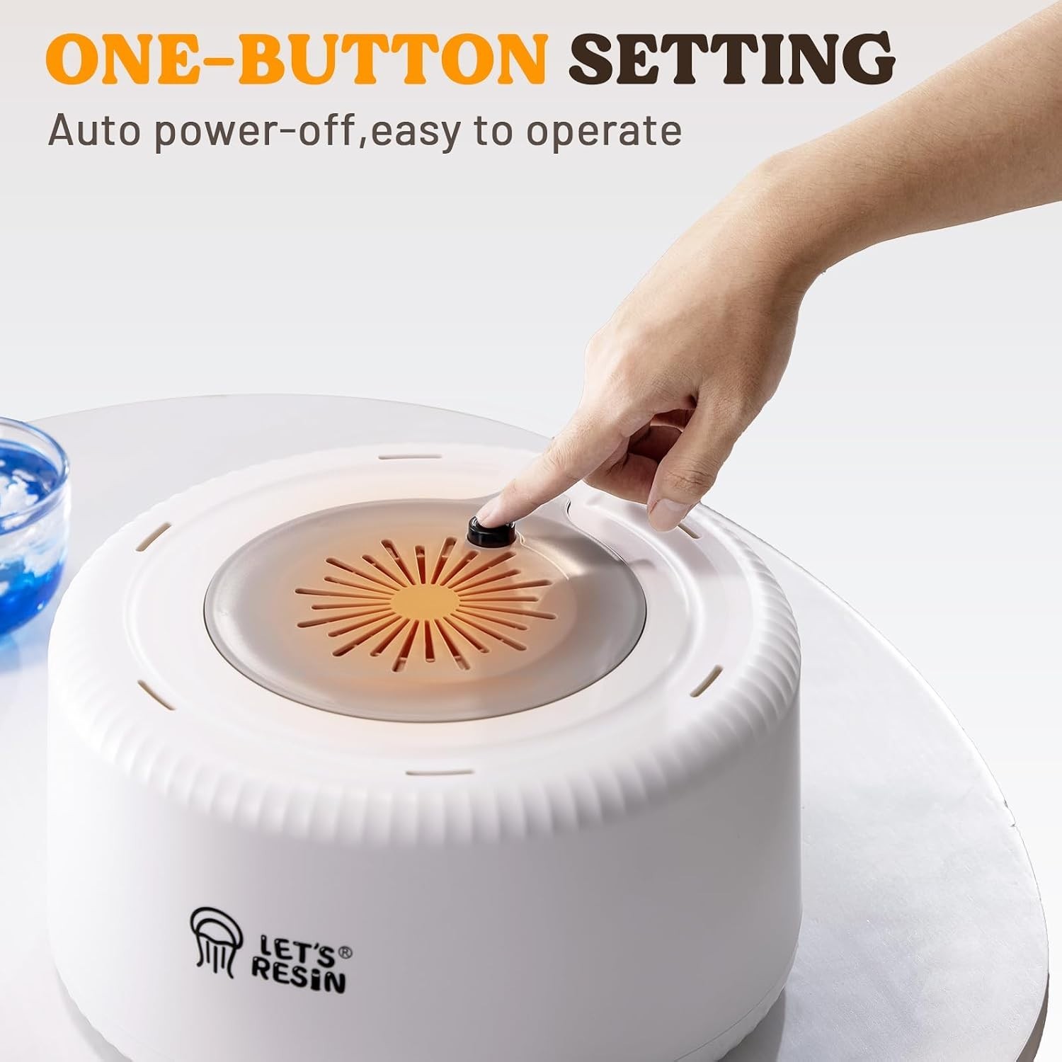 Efficient Resin Curing Device – Auto Dryer, Large Tray