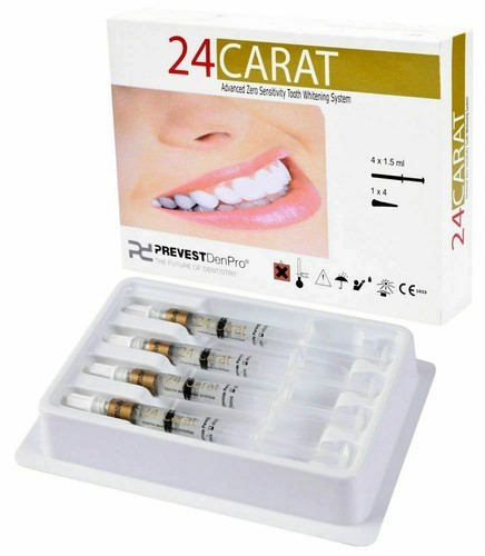 Prevest Denpro 24 Carat Bleaching Kit 22% Bleaching Agent 4×1.5ml