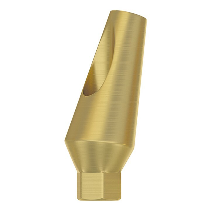 10pcs DSl Abutments Angulated 15° Conical Connection RP Ø5.0-4.3mm Implant