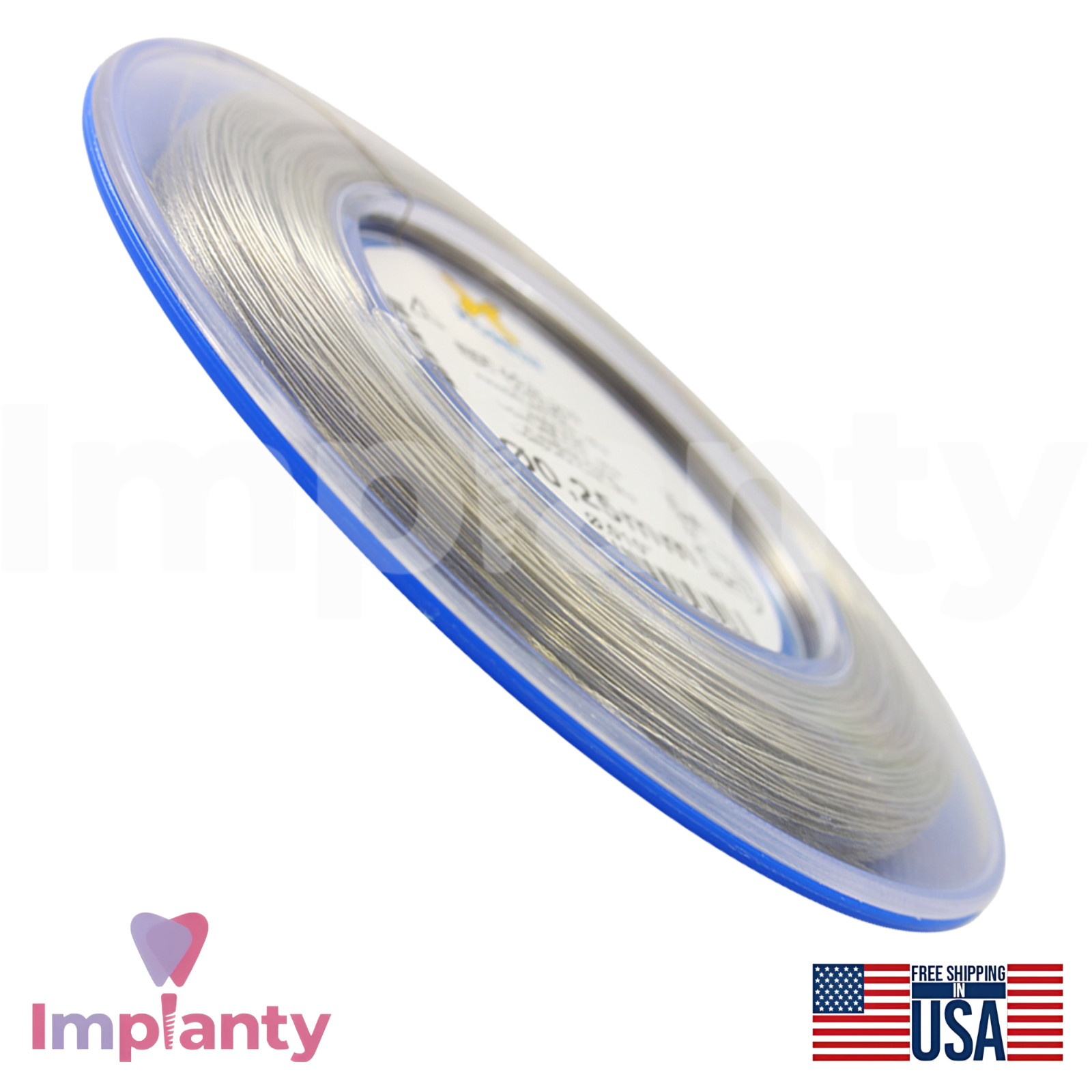 Morelli CrNi Ligature Round Dental Wire Roll 0.25mm/.010″ 0rthodontic Tool