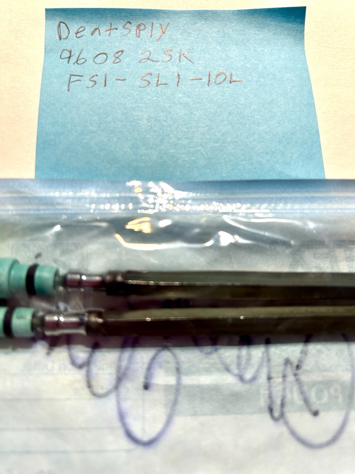 Dentsply 9608 25K FSI-SLI-10L Dental Instruments Slim Right & Left (F7)