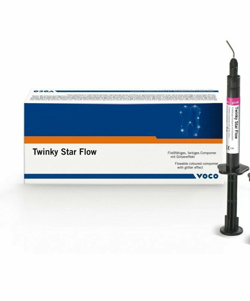 Voco Twinky Star Flow Coloured %Refill Caps free ship