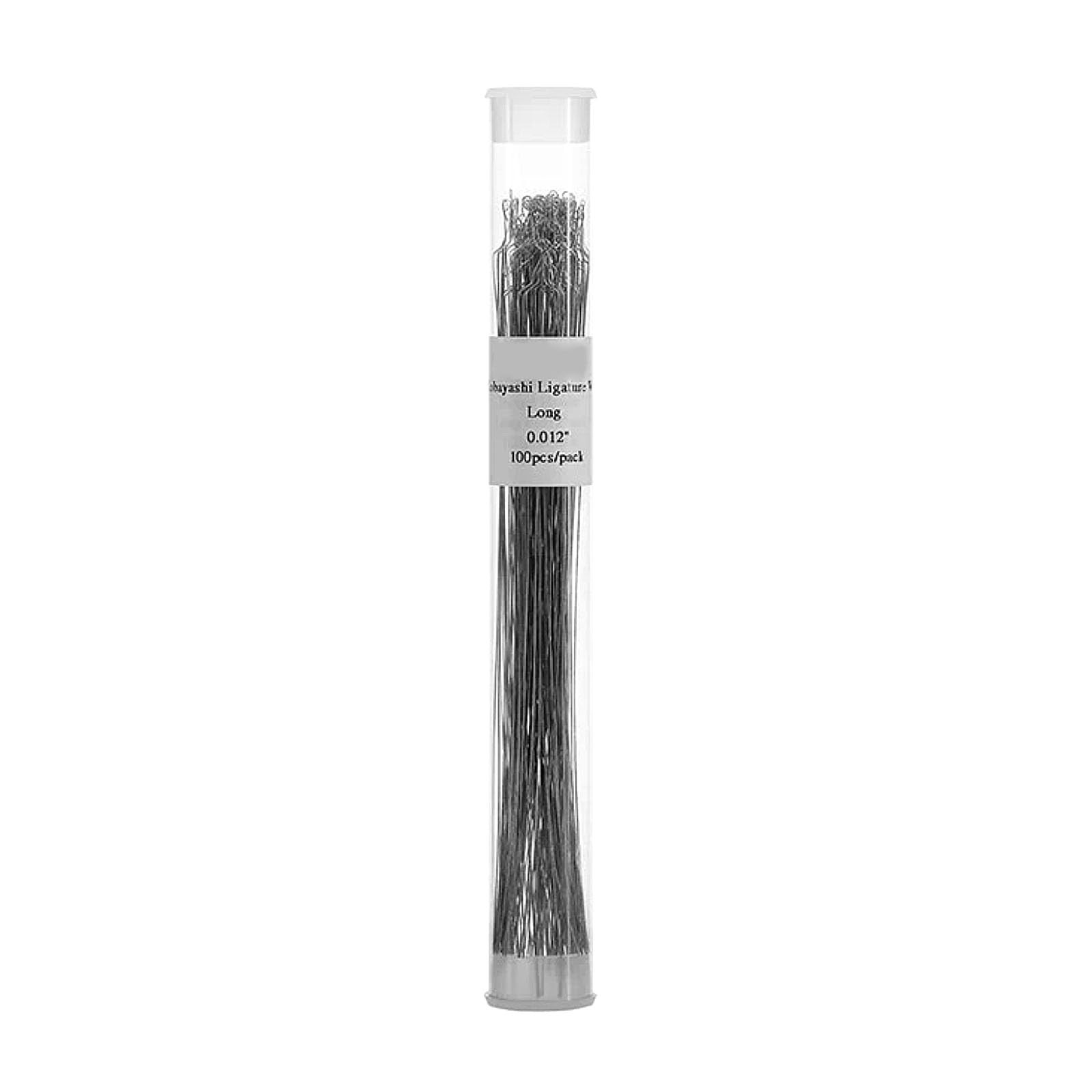 LA MIERE 100 Pcs Orthodontic Stainless Steel Wire SS 0.012, Kobayashi Long