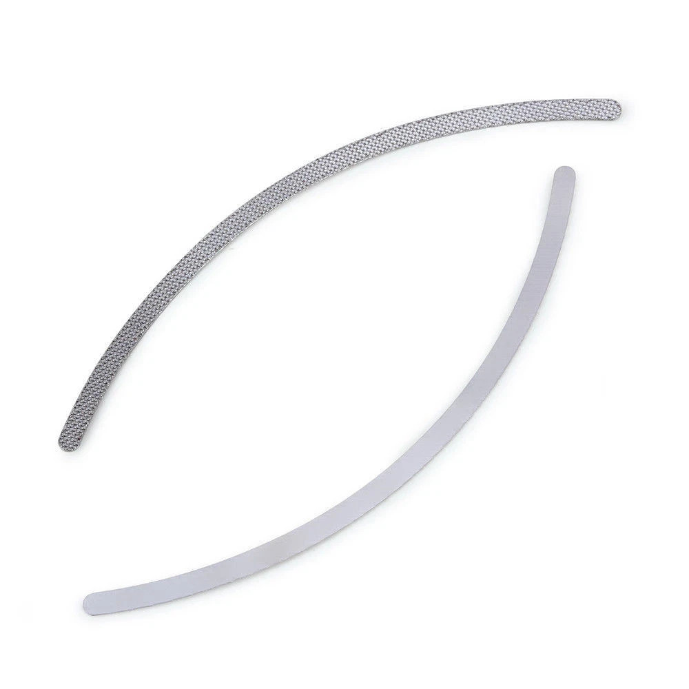 2Pcs/Pack Dental Ortho Lingual Retainer Backing Mesh Base Wire Universal 1.2/2.0