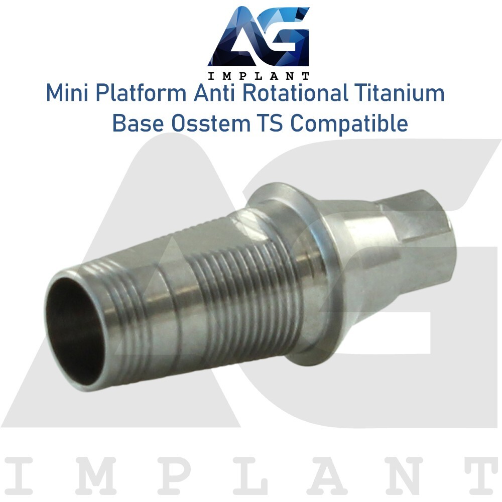 Titanium Base CAD/CAM Prosthetic 2.1mm Fit Mini Platform 0sstem® TS