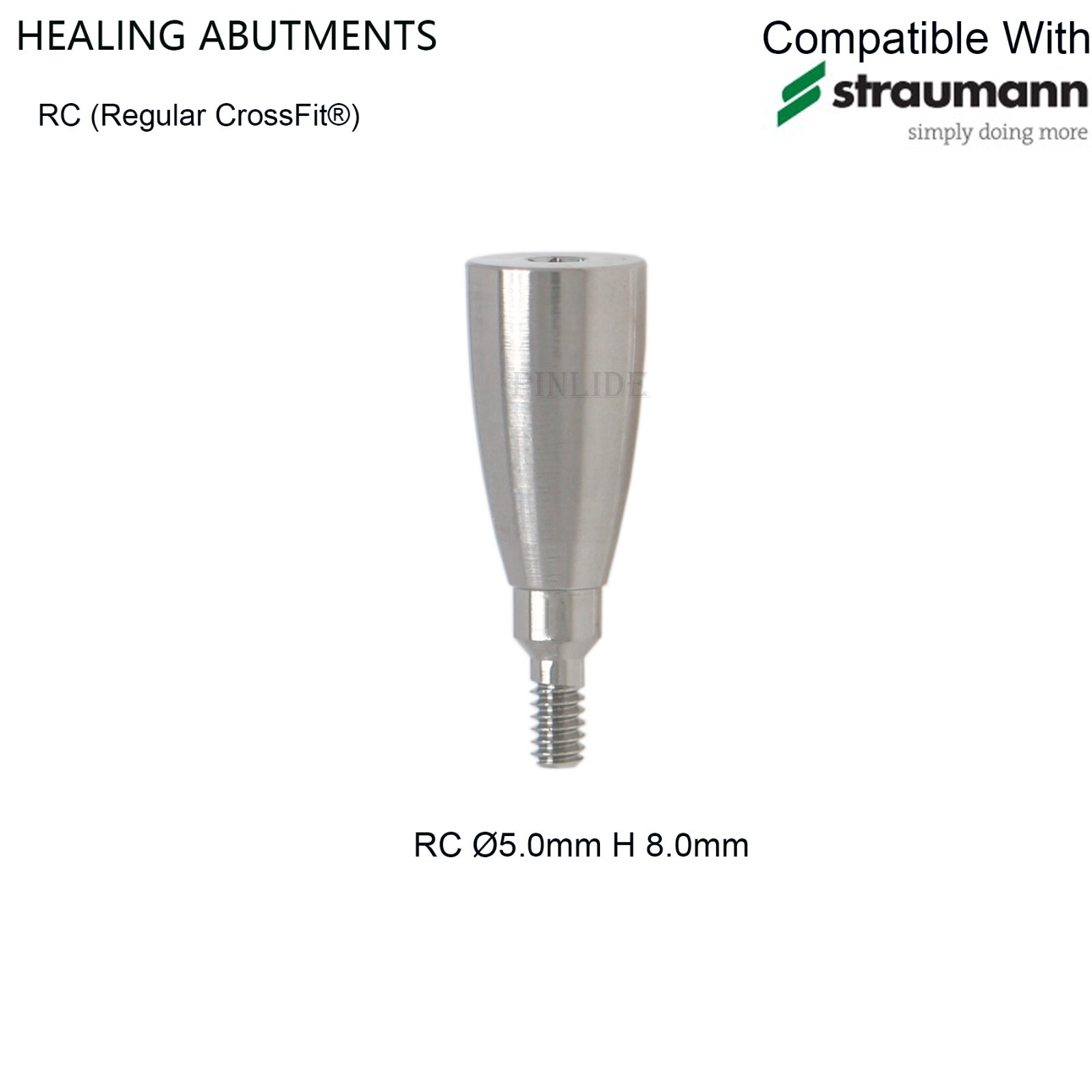 Dental Healing Abutment Caps Screw RC Fits ITI Straumann Ø4.5/5/6.0/6.5