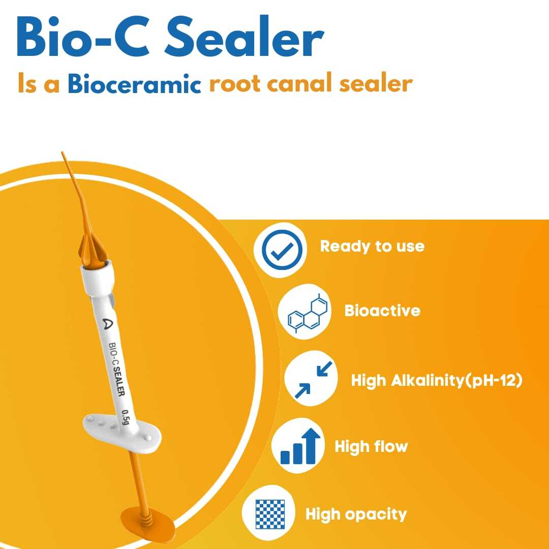 Angelus Bio C Sealer Ready To Use Bioceramic Root Canal Sealer (Free Ship)