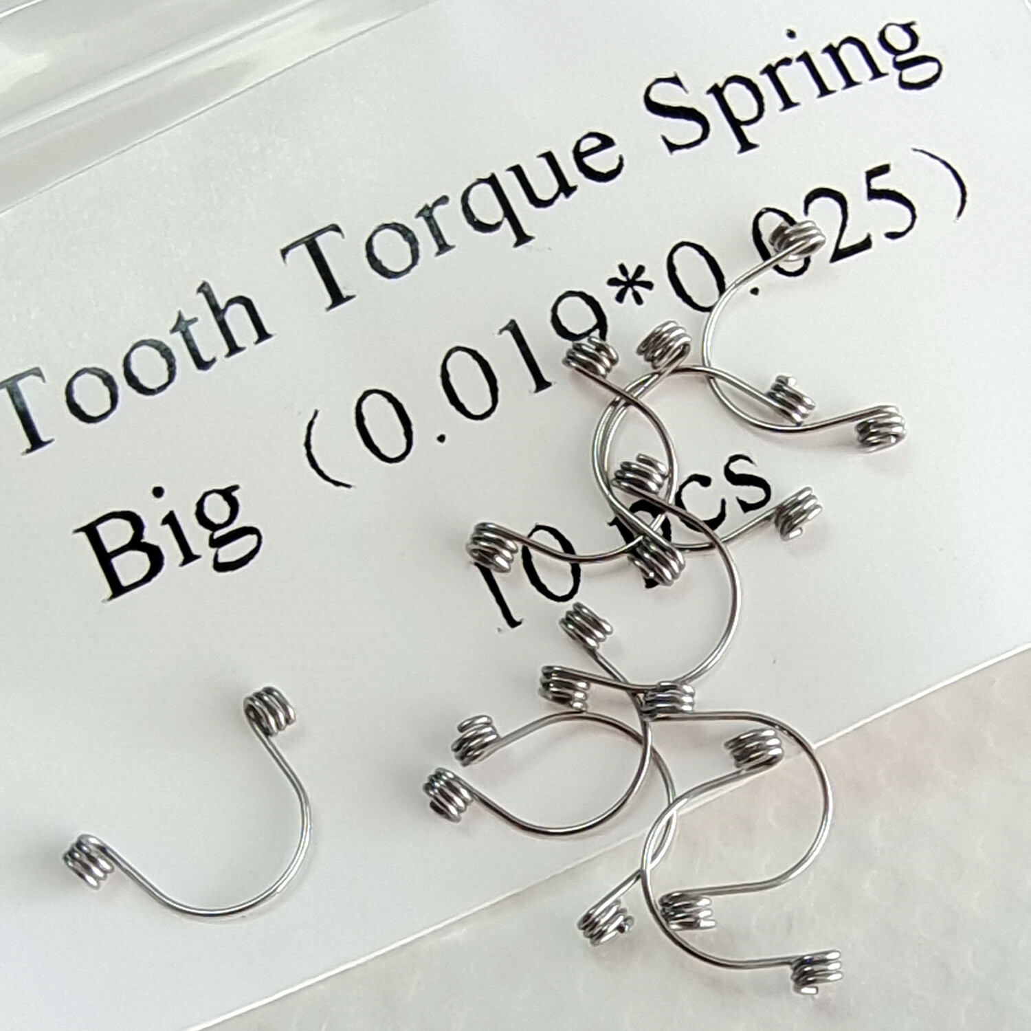 Dental Orthodontic Torquing Rectangular Spring Anterior Teeth Wire 019*025 BIg