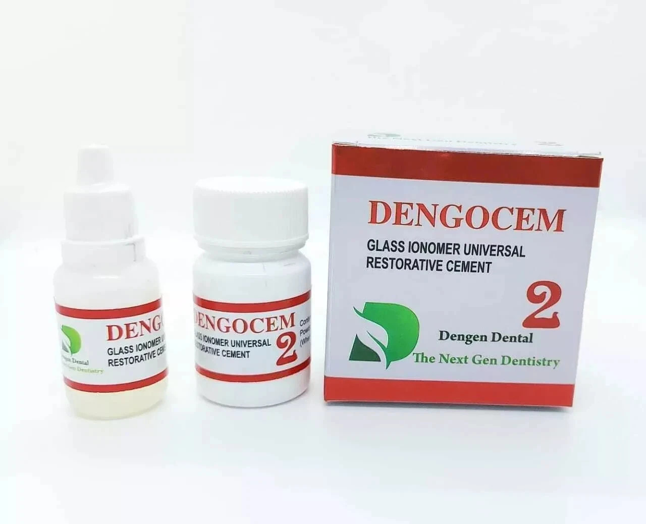 Dengen Dengocem Permanent WhiteTeeth Tooth Filling Kit Repairs Dental fast shipi