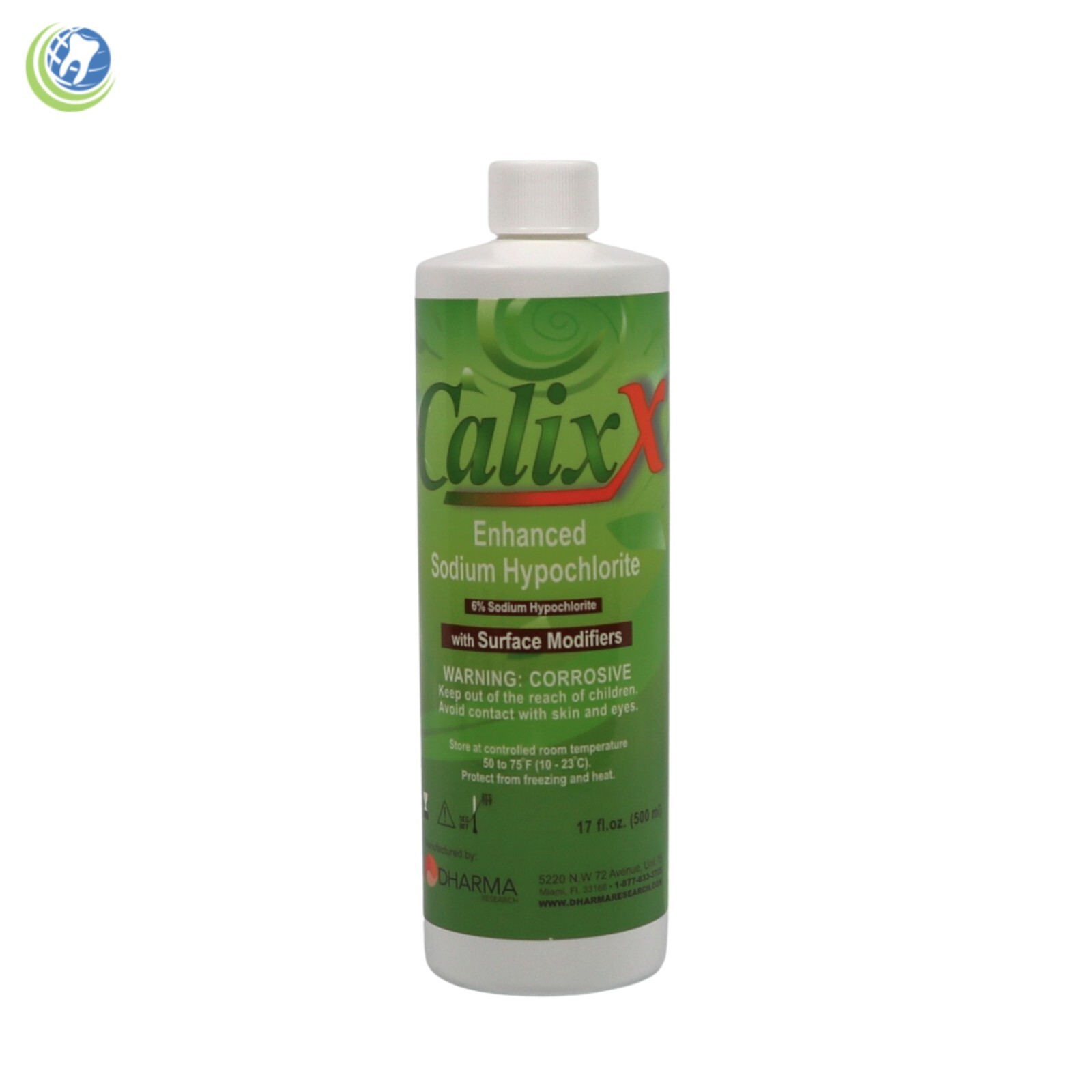 2x SODIUM HYPOCHLORITE SOLUTION 6% w/ Modifiers 17 oz. ROOT CANAL TREATMENT