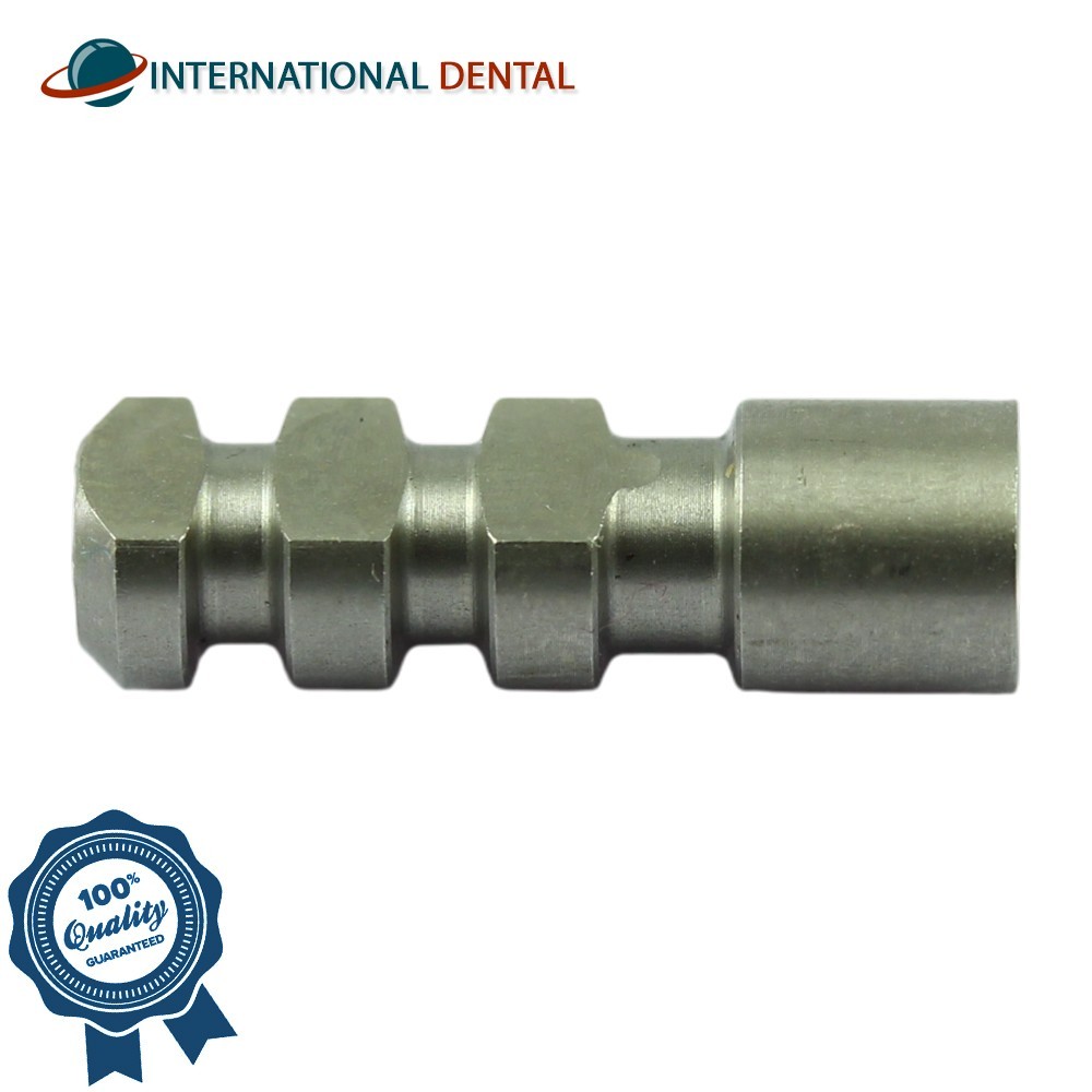 Dental MIS® Seven Compatible System Fixture Analog Ø3.75mm Int Hex 2.45mm