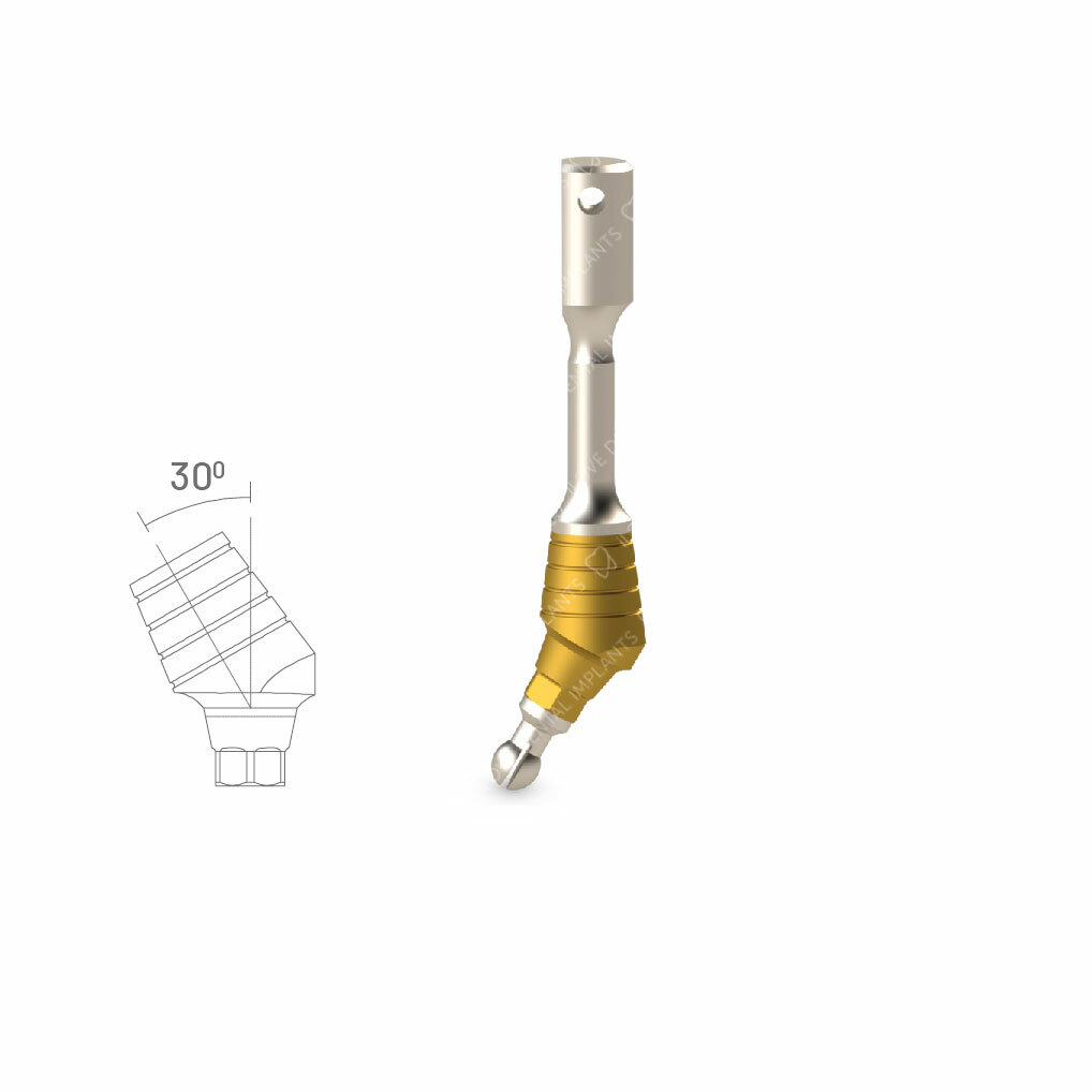 Gauge Indicator SET: Straight, 17°, 30° DIO® UF II™ RP – Dental Implant Tools