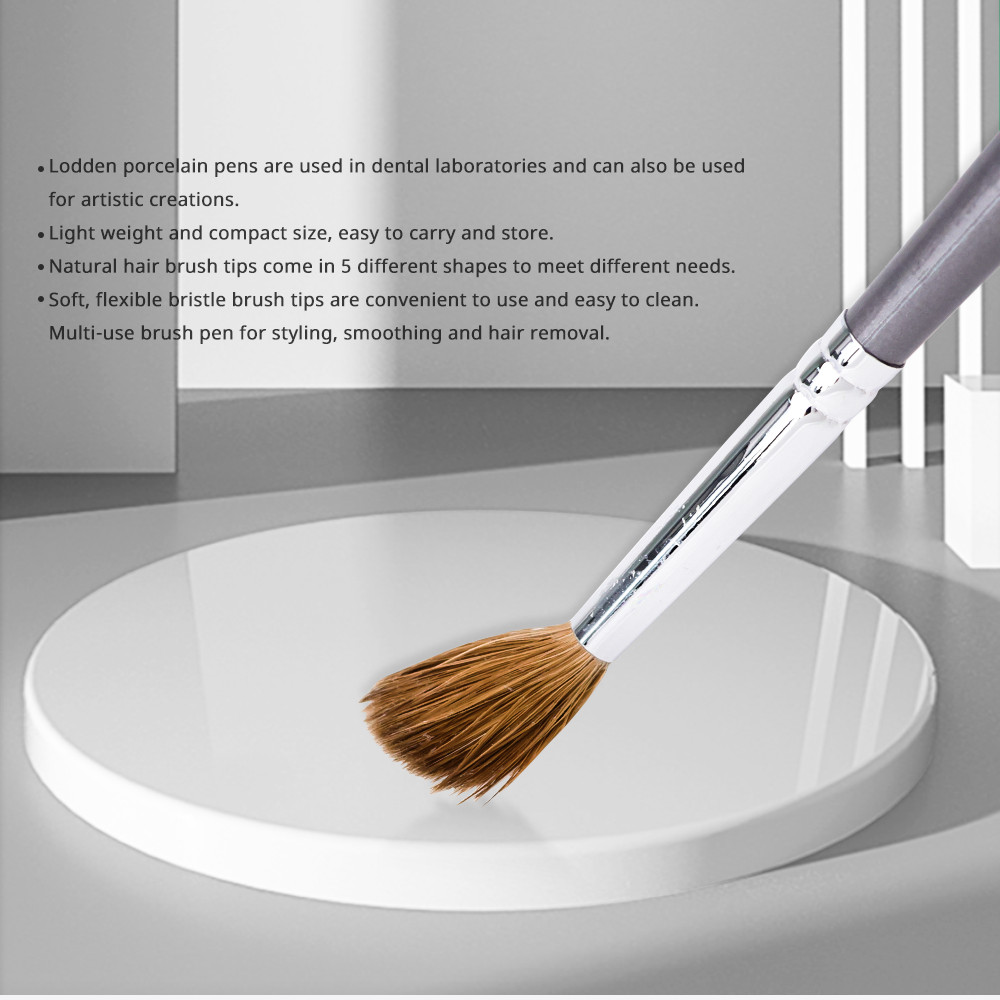 100% Mink Hair Dental Porcelain Brush Pen Glaze Ceramic Brush Pen Dental Tools