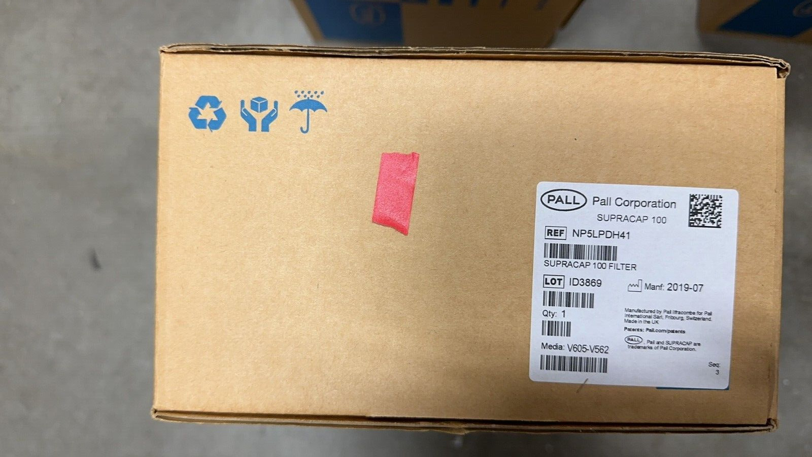 Pall NP5LV1006 Supracap 100 Filter MFG 2023 NEW