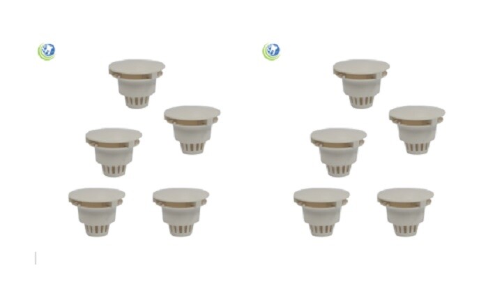10 Disposable Evacuation Strainer Traps Cuspidor Drain Filter Screen 1-15/16″ D