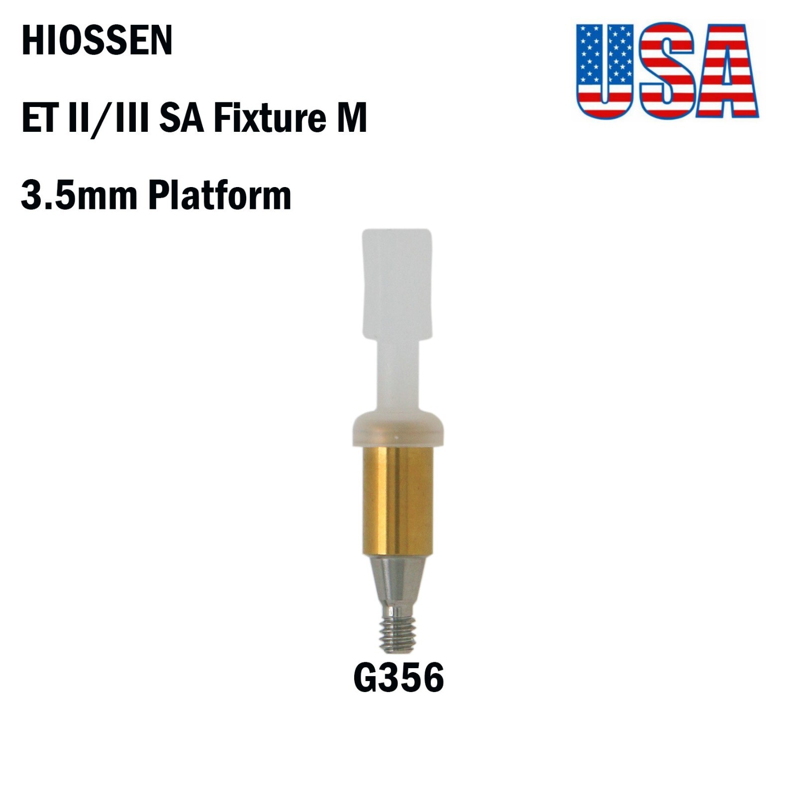 US Dental Locator Abutment Attachment Mini/R for HIOSSEN ET II/III SA Fixture