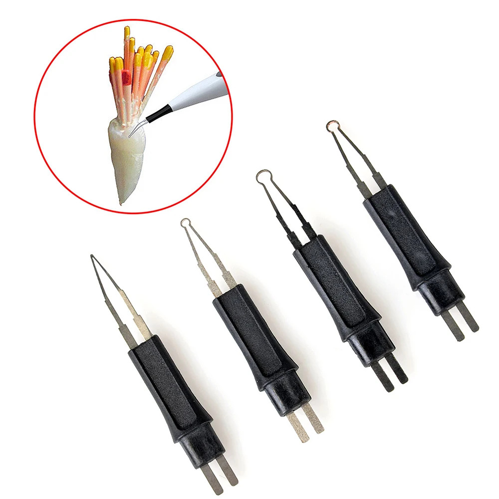 2 Packs Dental Heated Gutta Cutter Tips for Gutta Percha Point Heating Cutter US