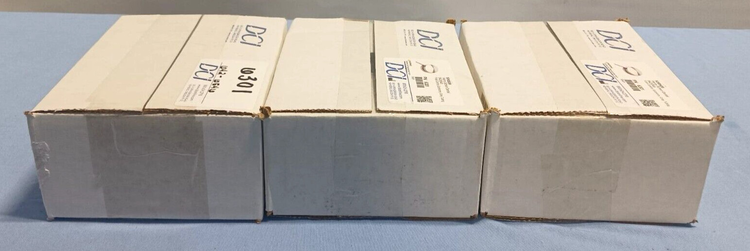 *LOT OF 3* DCI Henry Schein Dental 6301 Gray Tubing Foot Control 642-6546