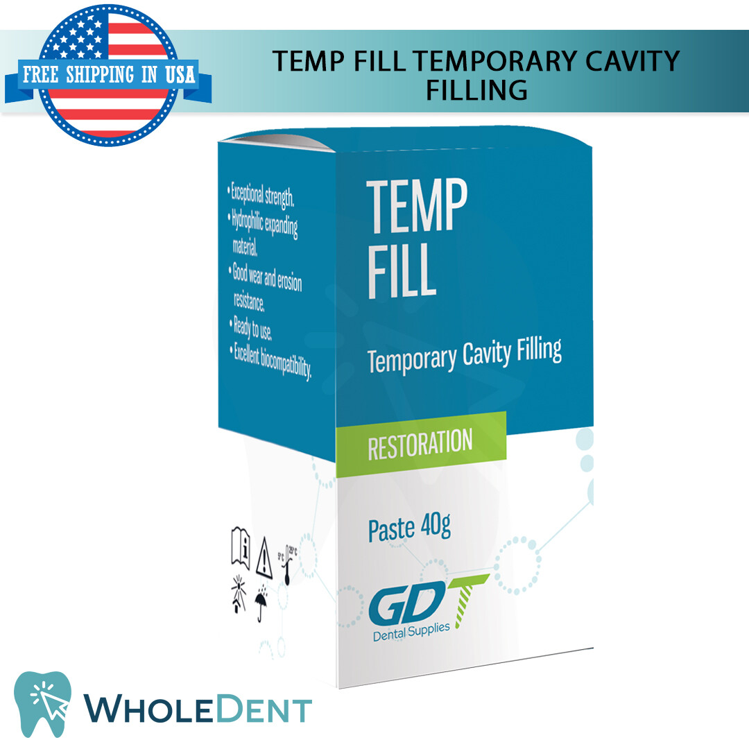 Temporary Restorative Material Dental Filling Home Use First Aid Tooth Cavity