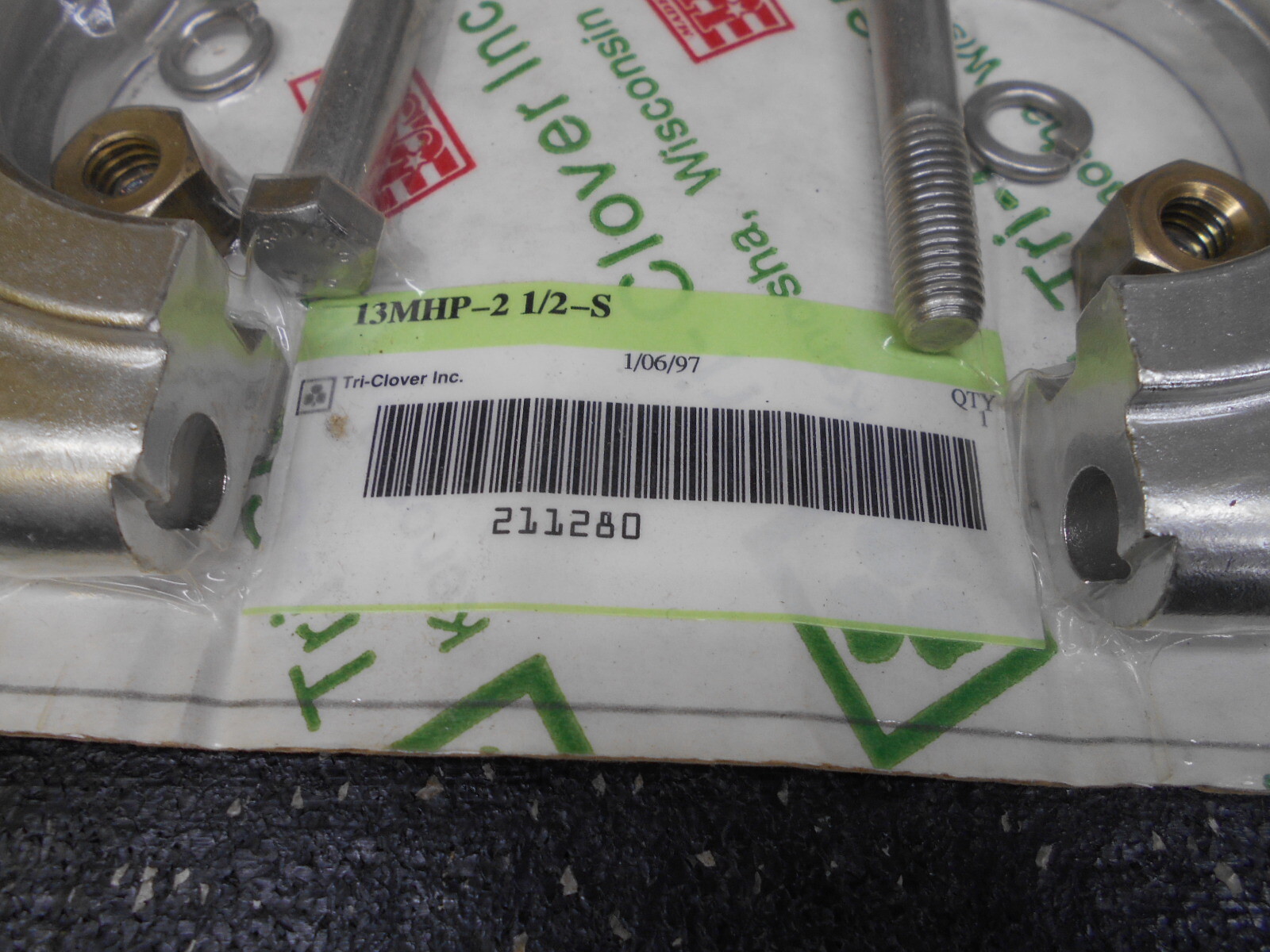 ALFA LAVAL 13MHP-2 1/2-S 2 1/2″ BOLTED HIGH PRESSURE HD SANITARY CLAMP