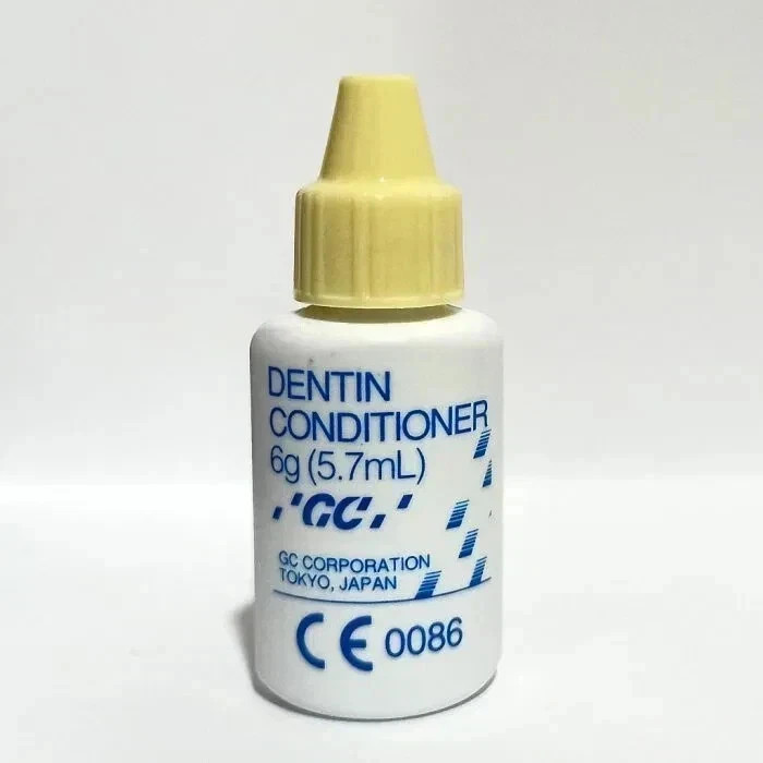 3 x Dental GC Dentine Conditioner Polyacrylic Acid Cavity Conditioner 6gm Bottle
