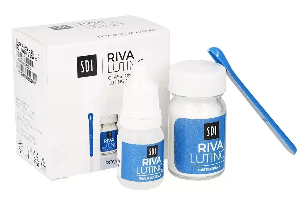 Luting Cement with Fluoride Release SDI Riva Luting Self Curing Glass Ionomer F
