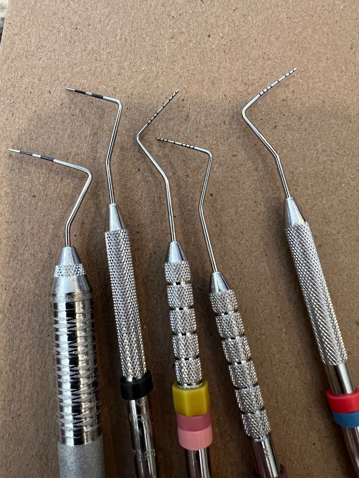 5 Dental Probes (1) Hu-Friedy PCP116 Hygiene Used Hygiene School